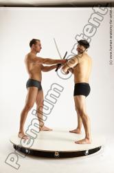 Fighting reference poses of Norbert & Radan